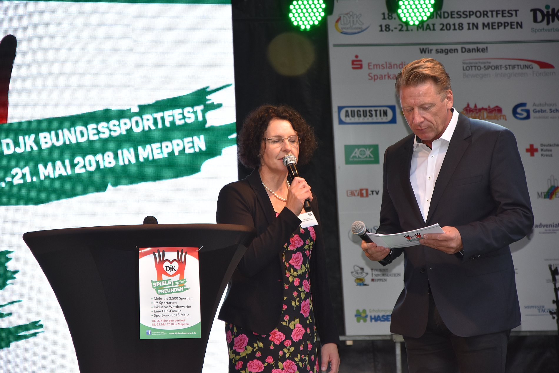 Angelika Bütter bei der Eröffnungsveranstaltung