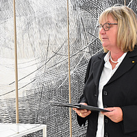 Lisa Keilmann bei der Ernennung Elisabeth Keilmann zur Sportseelsorgerin ernannt