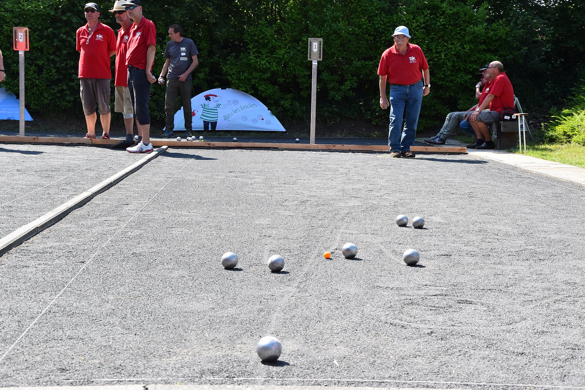 Der Boule-Wettbewerb